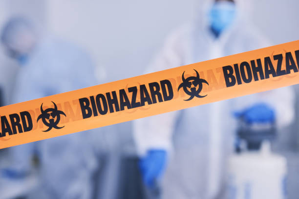 Professional Infectious Disease Decontamination technician working in New Lebanon, OH